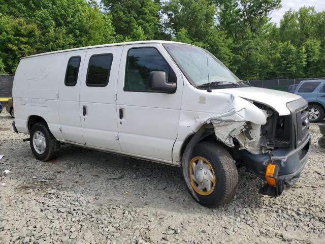 1FTNE24W78DA40324 - 2008 FORD ECONOLINE E250 VAN WHITE photo 4