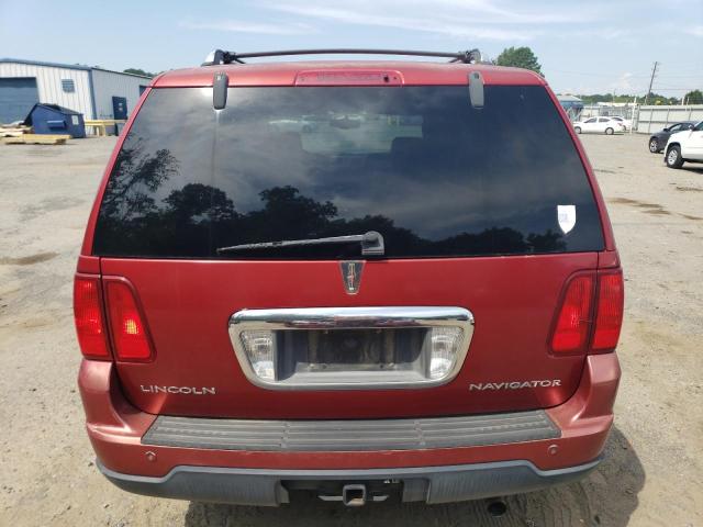 5LMFU28525LJ06605 - 2005 LINCOLN NAVIGATOR წითელი ფოტო 6