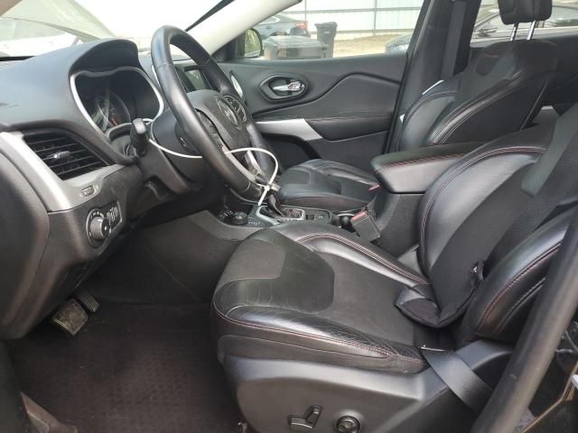 1C4PJMBB0JD567143 - 2018 JEEP CHEROKEE TRAILHAWK BLACK photo 7