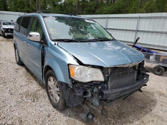 2A8HR64X28R661851 - 2008 CHRYSLER TOWN & COU TURQUOISE photo 1