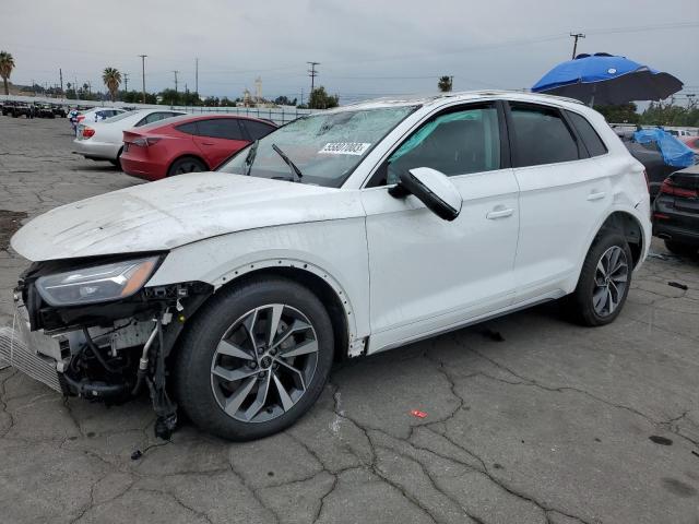 WA1BAAFY3M2107301 - 2021 AUDI Q5 PREMIUM PLUS WHITE photo 1