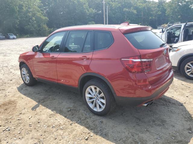 5UXWX9C5XG0D80770 - 2016 BMW X3 XDRIVE28I RED photo 2