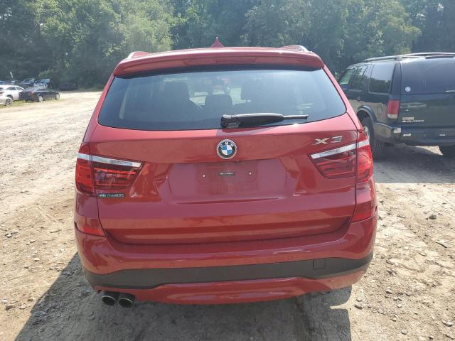 5UXWX9C5XG0D80770 - 2016 BMW X3 XDRIVE28I RED photo 6