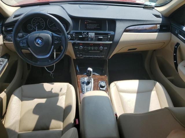 5UXWX9C5XG0D80770 - 2016 BMW X3 XDRIVE28I RED photo 8