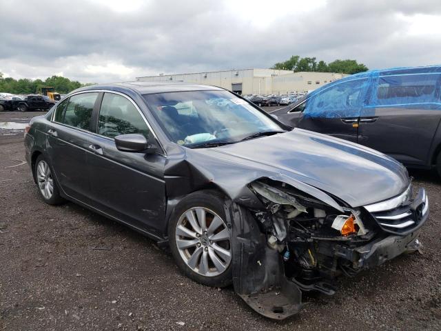 1HGCP2F76BA051624 - 2011 HONDA ACCORD EX GRAY photo 4