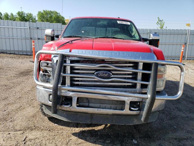 1FTSW21R78EE07246 - 2008 FORD F250 SUPER DUTY RED photo 5