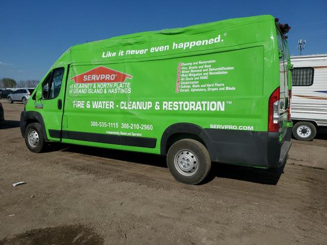 3C6URVJGXKE553739 - 2019 RAM PROMASTER 3500 HIGH მწვანე ფოტო 2