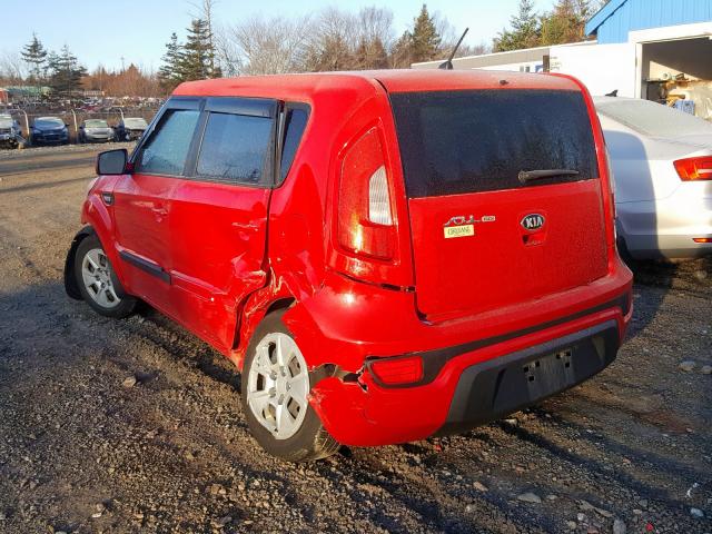 KNDJT2A5XD7616383 - 2013 KIA SOUL  photo 3