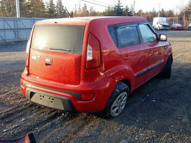 KNDJT2A5XD7616383 - 2013 KIA SOUL  photo 4