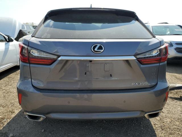 2T2BZMCA2HC120762 - 2017 LEXUS RX 350 BASE GRAY photo 6