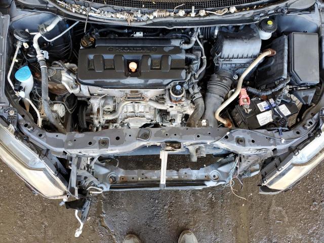 2HGFG3B10CH503753 - 2012 HONDA CIVIC EXL GRAY photo 11