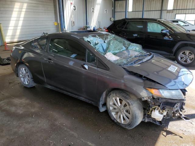 2HGFG3B10CH503753 - 2012 HONDA CIVIC EXL GRAY photo 4