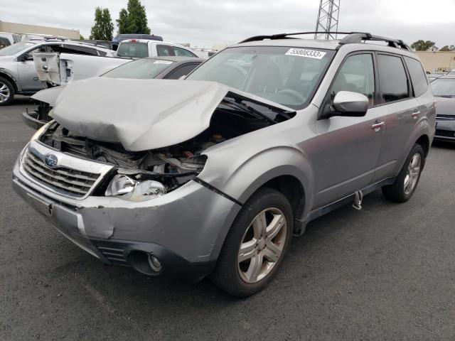 JF2SH64629H733329 - 2009 SUBARU FORESTER 2.5X LIMITED SILVER photo 1