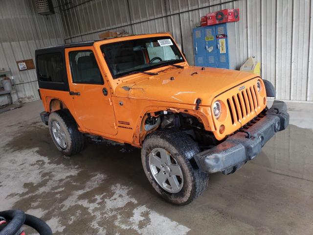 1C4AJWAG2CL285772 - 2012 JEEP WRANGLER SPORT ORANGE photo 4