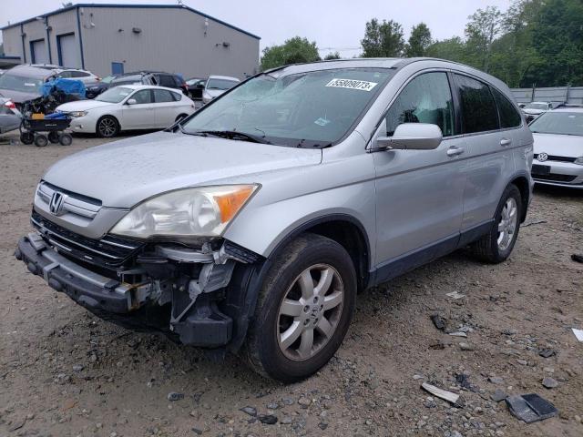 JHLRE48749C005847 - 2009 HONDA CR-V EXL SILVER photo 1