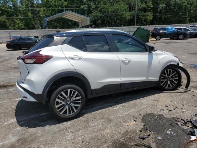 3N1CP5CV9ML545834 - 2021 NISSAN KICKS SV WHITE photo 3