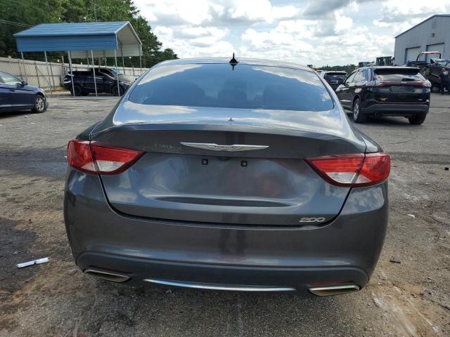 1C3CCCAG8GN143166 - 2016 CHRYSLER 200 LIMITED GRAY photo 6