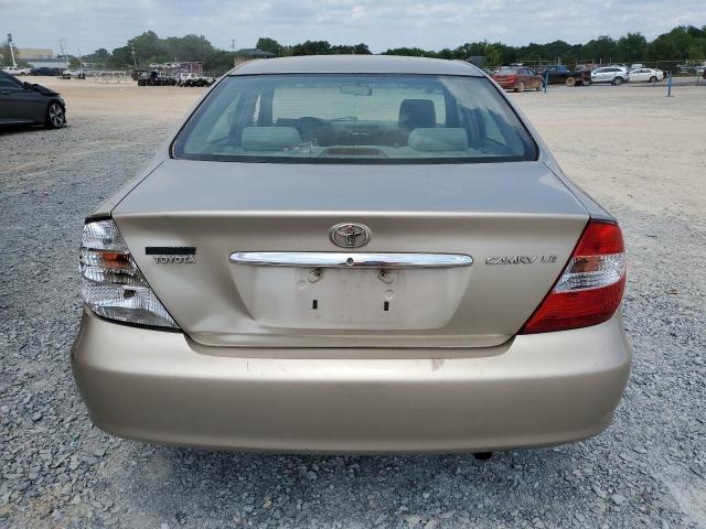 4T1BE32K92U548533 - 2002 TOYOTA CAMRY LE GOLD photo 6