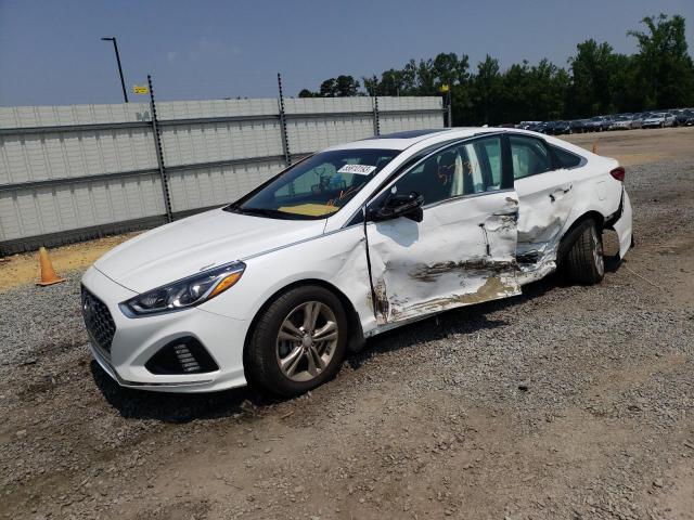 5NPE34AF0KH807499 - 2019 HYUNDAI SONATA LIMITED WHITE photo 1