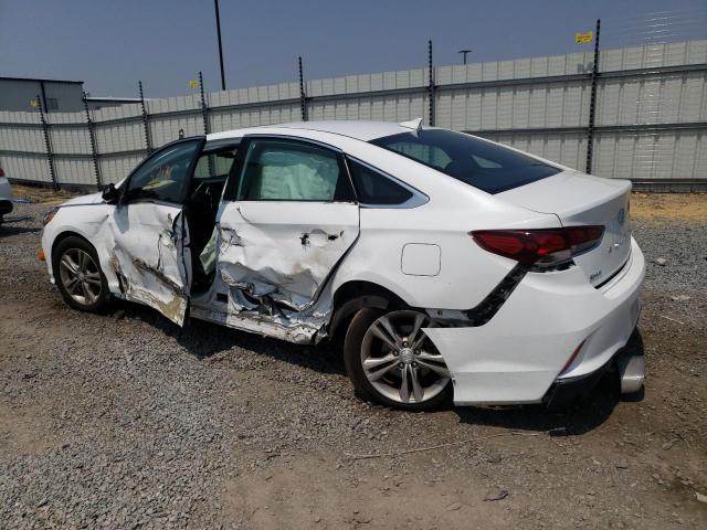 5NPE34AF0KH807499 - 2019 HYUNDAI SONATA LIMITED WHITE photo 2