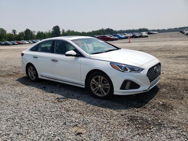 5NPE34AF0KH807499 - 2019 HYUNDAI SONATA LIMITED WHITE photo 4