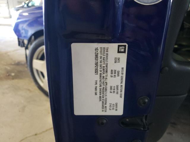 1G1ZW63176F218321 - 2006 CHEVROLET MALIBU MAXX SS 蓝色 照片 12