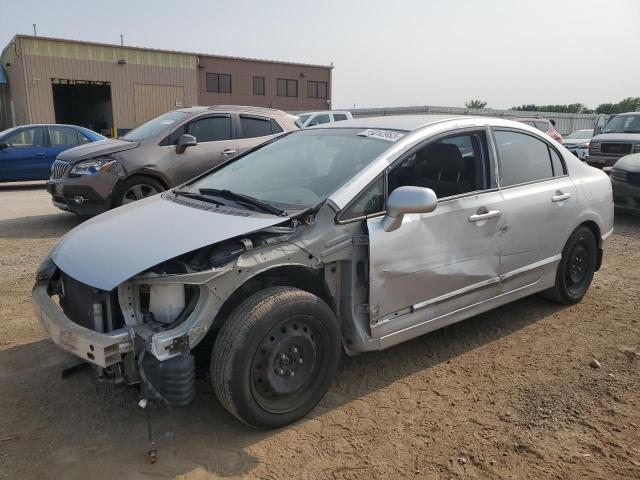 1HGFA15599L008127 - 2009 HONDA CIVIC LX SILVER photo 1