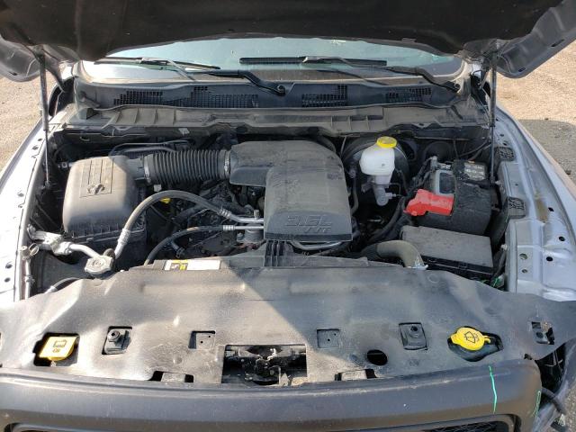 1C6RR7GG6NS165823 - 2022 RAM 1500 CLASS SLT ვერცხლისფერი ფოტო 11