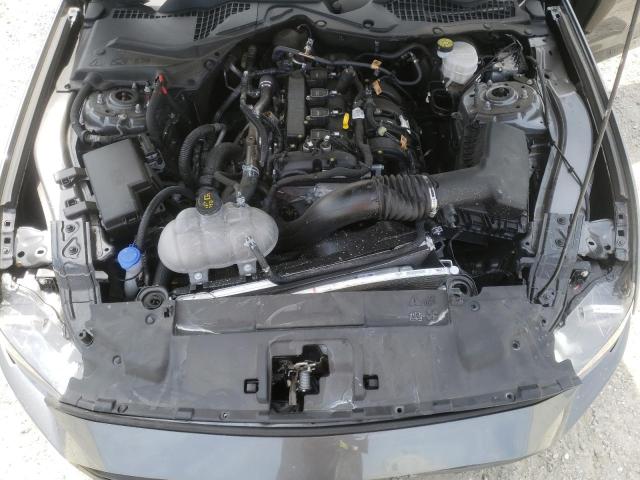 1FA6P8TH2P5101288 - 2023 FORD MUSTANG GRAY photo 11