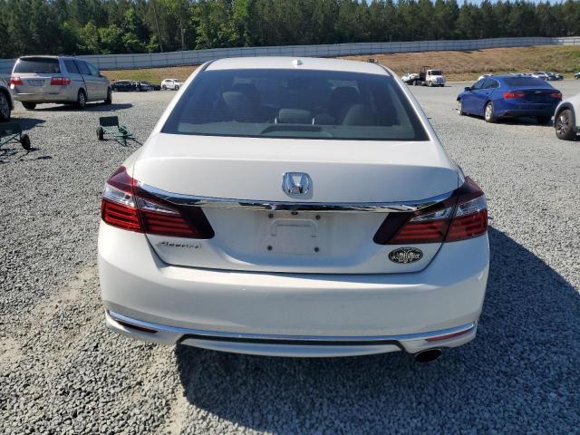 1HGCR2F91GA083044 - 2016 HONDA ACCORD EXL WHITE photo 6