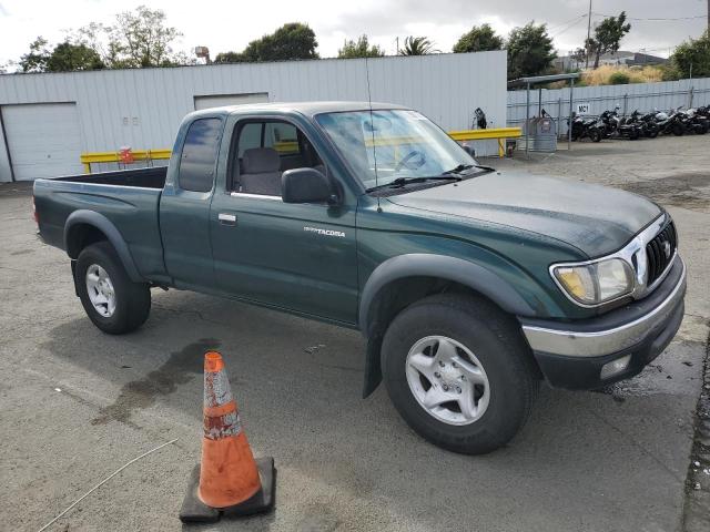 5TESN92N91Z723175 - 2001 TOYOTA TACOMA XTRACAB PRERUNNER მწვანე ფოტო 4