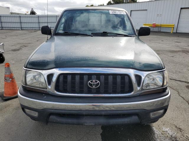 5TESN92N91Z723175 - 2001 TOYOTA TACOMA XTRACAB PRERUNNER მწვანე ფოტო 5
