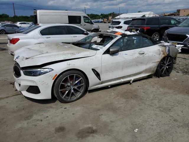 WBAFY4C0XNCJ81648 - 2022 BMW M850XI Beyaz fotoğraf 1