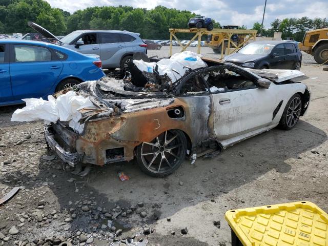 WBAFY4C0XNCJ81648 - 2022 BMW M850XI Beyaz fotoğraf 3