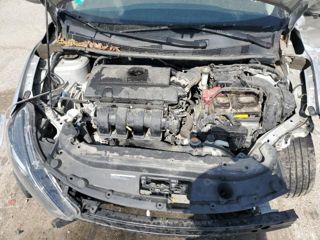 3N1AB7AP2KY433270 - 2019 NISSAN SENTRA S SILVER photo 11