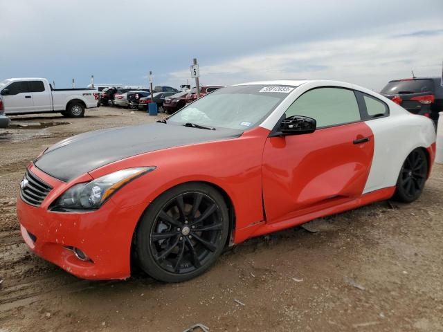 JN1CV6EL1EM130389 - 2014 INFINITI Q60 JOURNEY TWO TONE photo 1