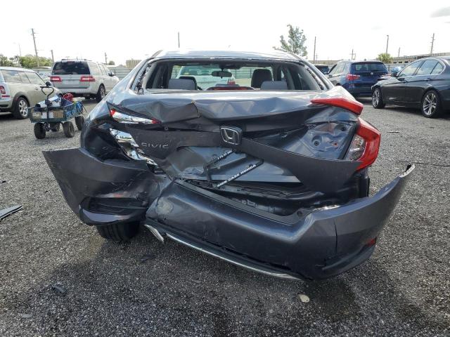 2HGFC2F69KH580583 - 2019 HONDA CIVIC LX GRAY photo 6