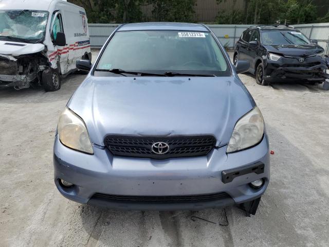 2T1KR32E48C719715 - 2008 TOYOTA COROLLA MA XR BLUE photo 5