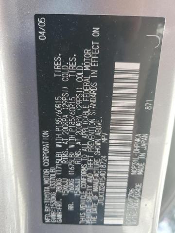 JTLKT324154018724 - 2005 TOYOTA SCION XB 银色 照片 12