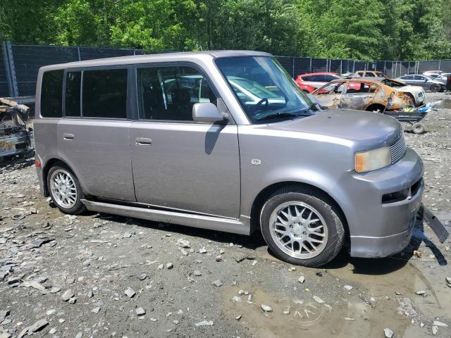 JTLKT324154018724 - 2005 TOYOTA SCION XB 银色 照片 4