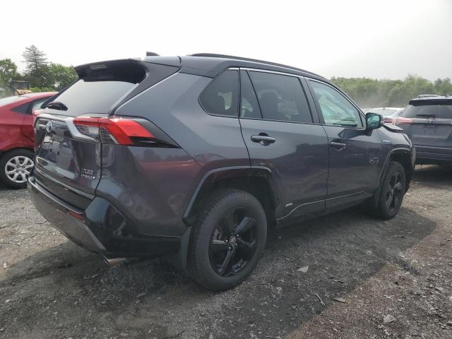 2T3EWRFV8KW028221 - 2019 TOYOTA RAV4 XSE GRAY photo 3