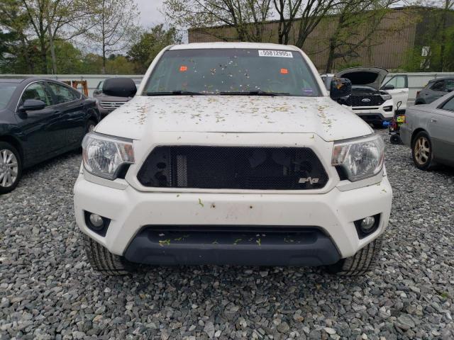 3TMLU4EN3DM129561 - 2013 TOYOTA TACOMA DOUBLE CAB أبيض صورة 5