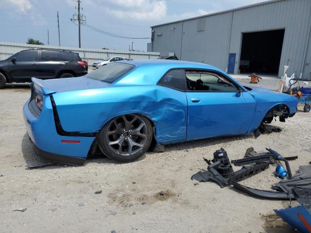 2C3CDZAT3FH816515 - 2015 DODGE CHALLENGER SXT BLUE photo 3