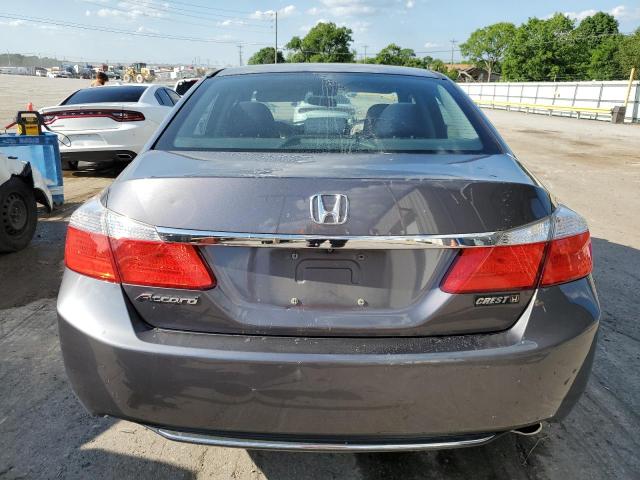 1HGCR2F32FA008668 - 2015 HONDA ACCORD LX GRAY photo 6