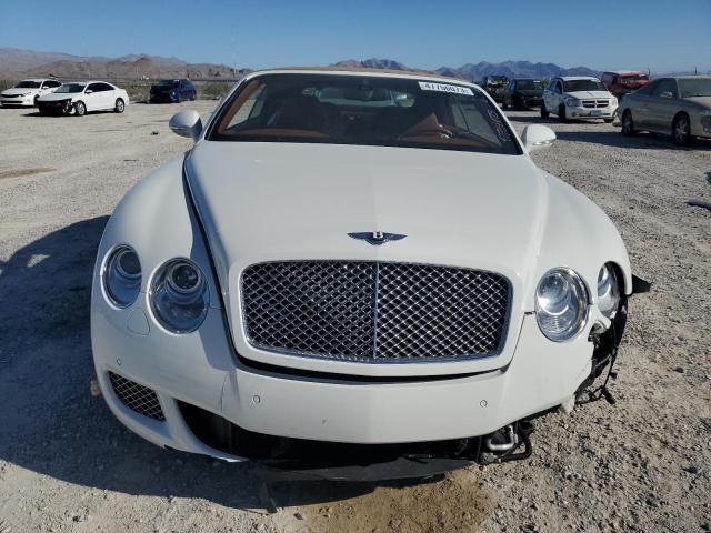 SCBDP3ZA5AC064287 - 2010 BENTLEY CONTINENTA GTC SPEED WHITE photo 5