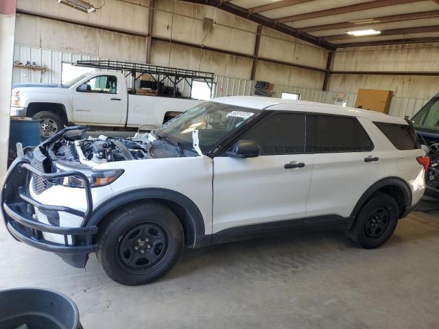 1FM5K8AB3NGA29016 - 2022 FORD EXPLORER POLICE INTERCEPTOR WHITE photo 1