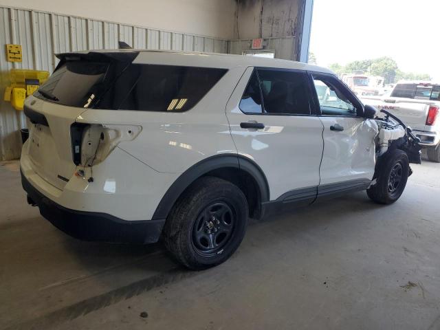 1FM5K8AB3NGA29016 - 2022 FORD EXPLORER POLICE INTERCEPTOR WHITE photo 3