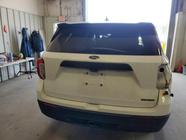 1FM5K8AB3NGA29016 - 2022 FORD EXPLORER POLICE INTERCEPTOR WHITE photo 6