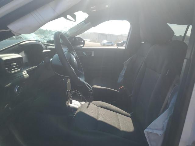 1FM5K8AB3NGA29016 - 2022 FORD EXPLORER POLICE INTERCEPTOR WHITE photo 7