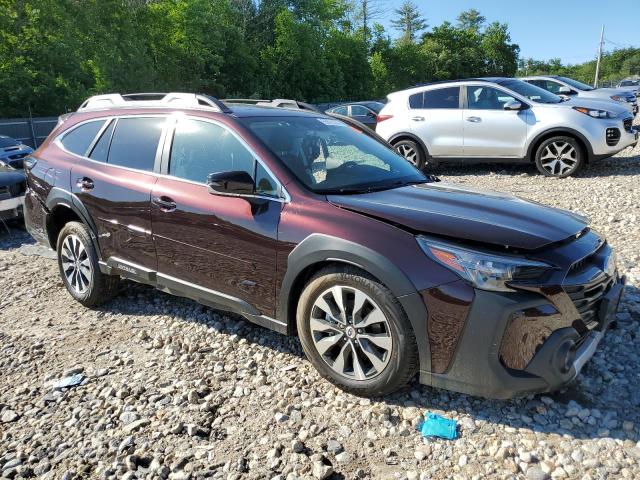 4S4BTANC9R3242043 - 2024 SUBARU OUTBACK LIMITED MAROON photo 4